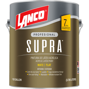 Pintura para Paredes Acrílica Resistente a los Hongos